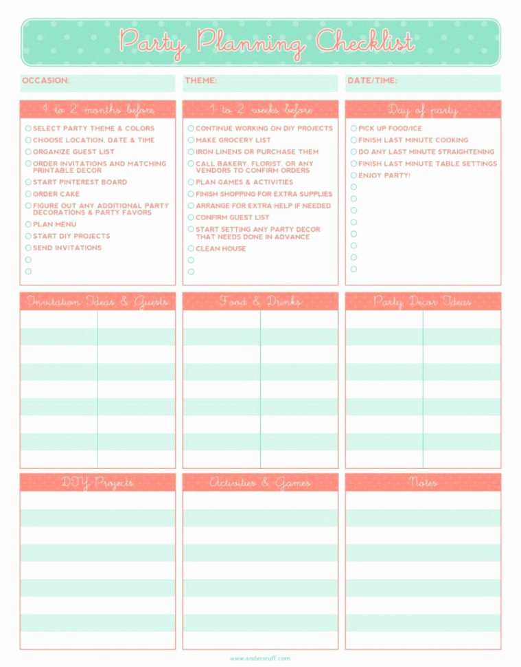 Excel event Planning Template New event Planning Spreadsheet Template event Planning