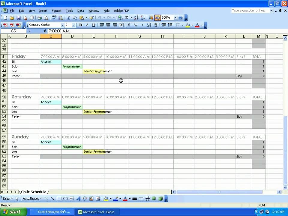 Excel Work Schedule Template Best Of sobolsoft How to Use Excel Employee Shift Schedule