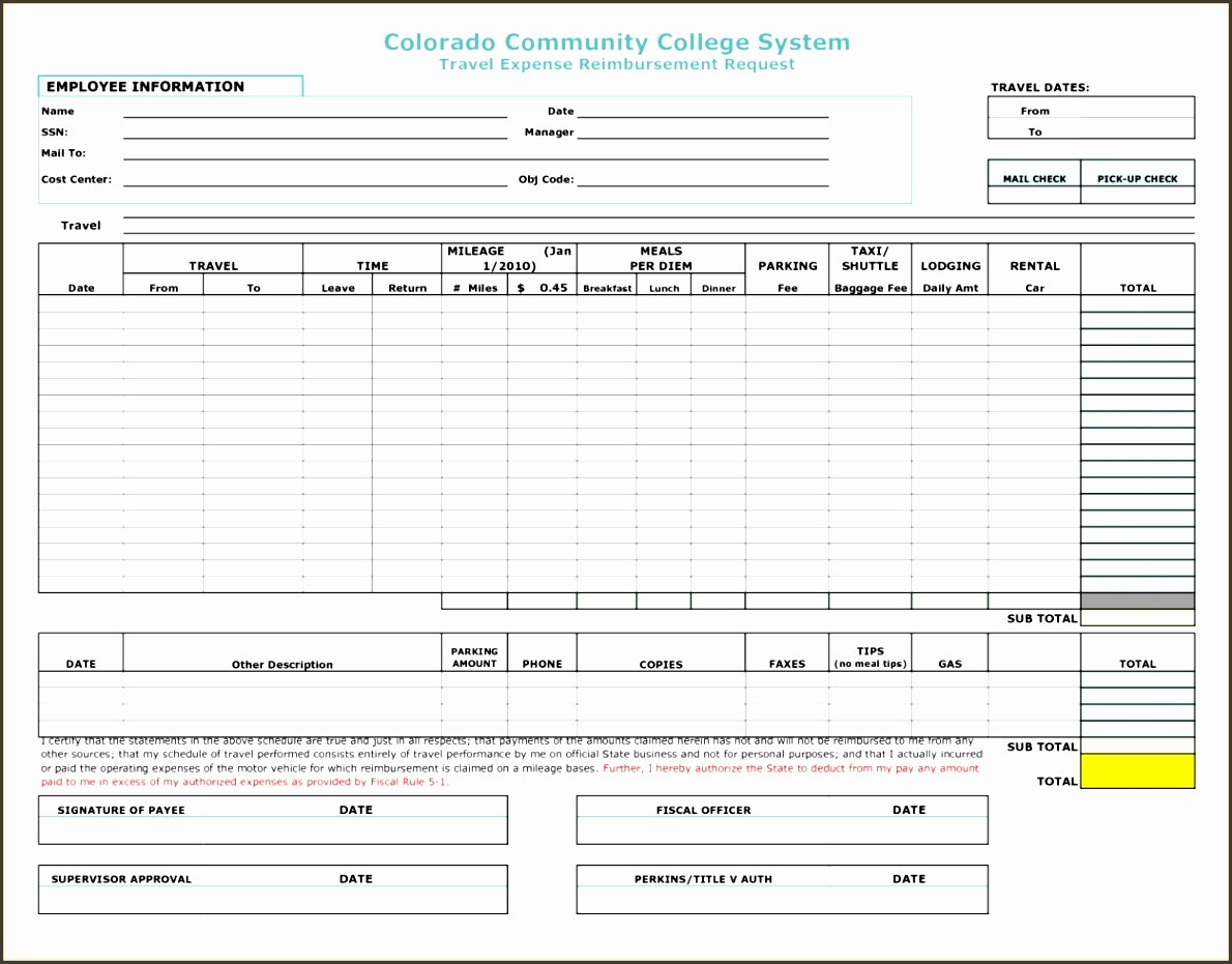 Expense form Template Excel Fresh 10 Expense Claim form Template Sampletemplatess