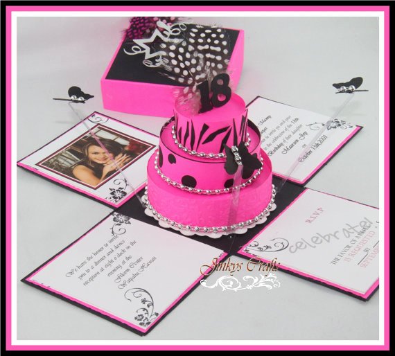 Exploding Box Invitation Template New Diy Exploding Box Invitation