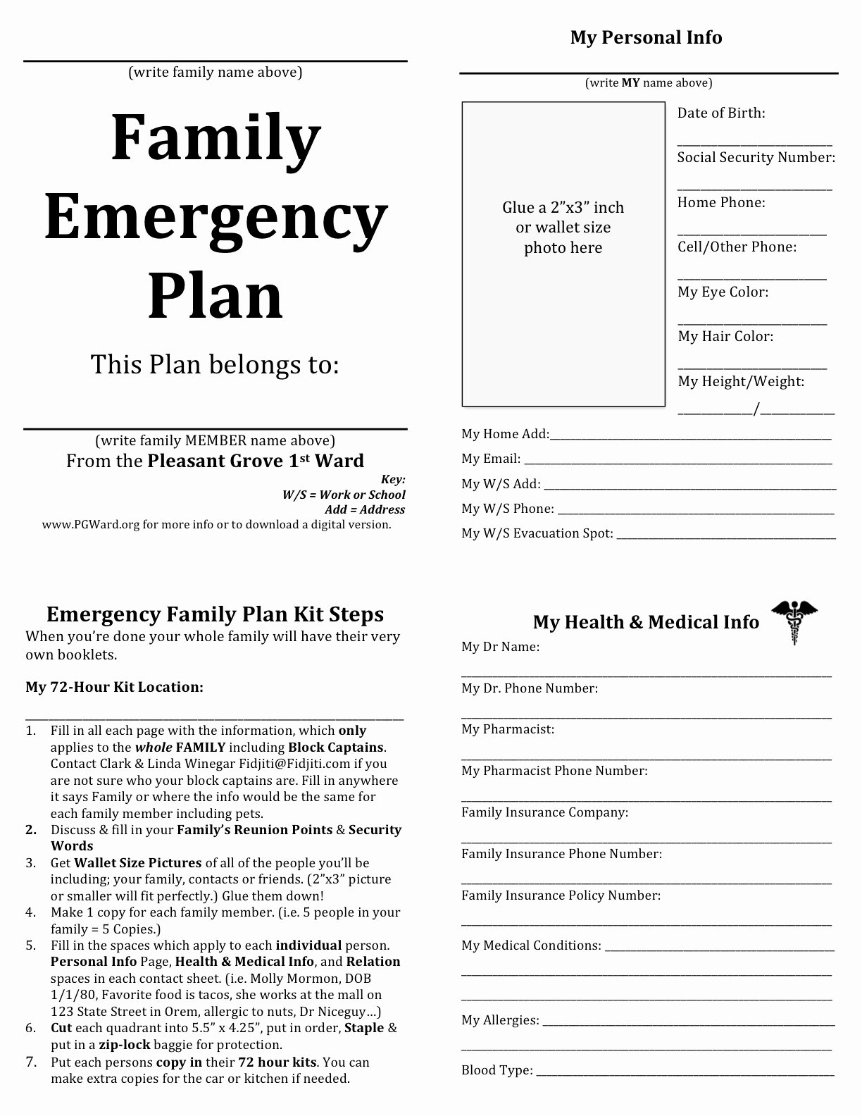 Family Emergency Preparedness Plan Template Inspirational Emergency Planning Quotes Quotesgram