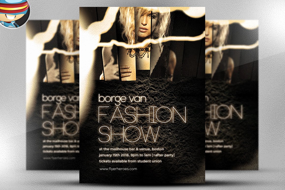 Fashion Show Invitation Template Lovely Fashion Show Flyer Template Flyer Templates On Creative