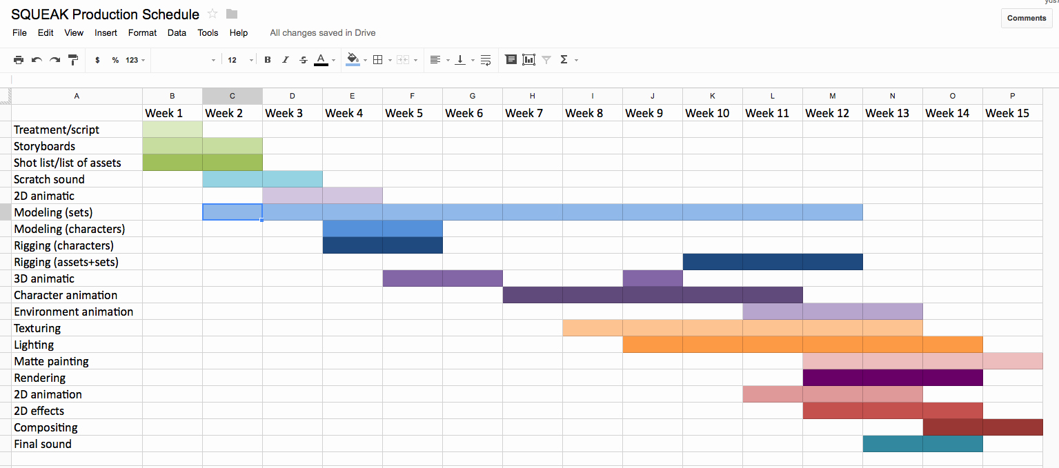 Film Production Schedule Template Beautiful Production Schedule