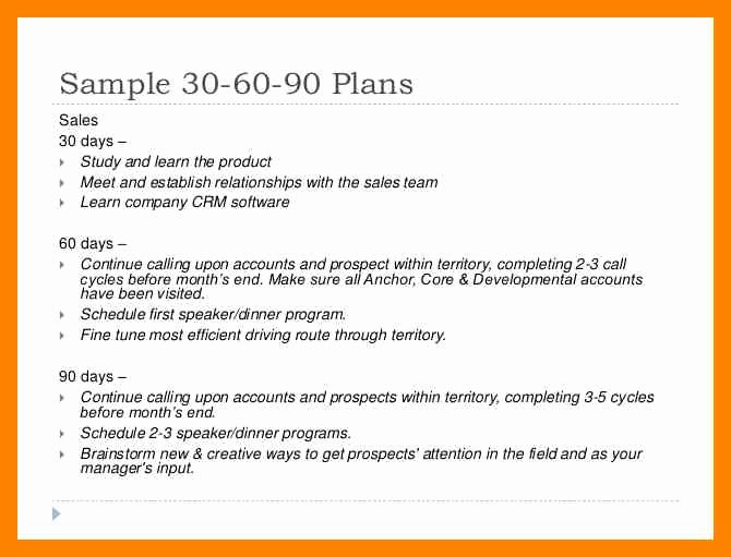 First 90 Days Plan Template Beautiful 5 90 Day Plan for New Managers Examples Pdf