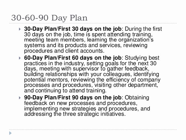 First 90 Days Plan Template Best Of 30 60 90 Day Plan for Lifelong Learning