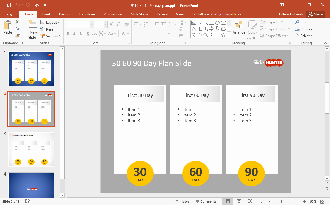First 90 Days Plan Template Best Of Free 30 60 90 Day Plan Powerpoint Template