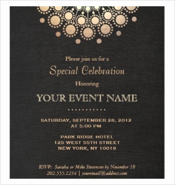 Formal Invitation Template Free Inspirational 37 Invitation Templates Word Pdf Psd Publisher