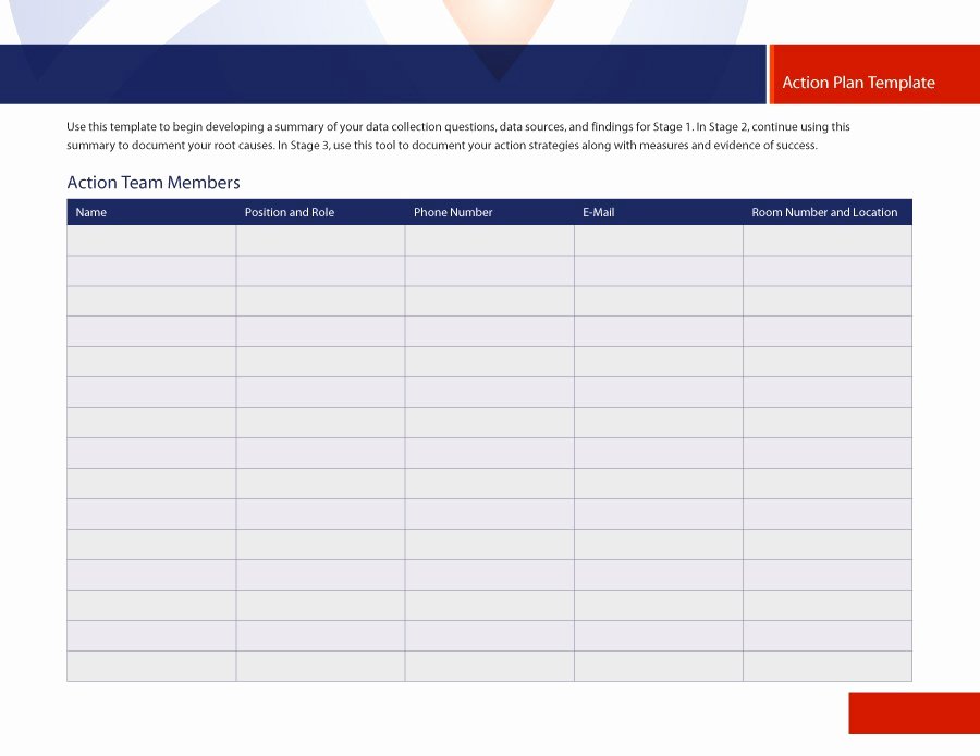Free Action Plan Template Best Of 45 Free Action Plan Templates Corrective Emergency