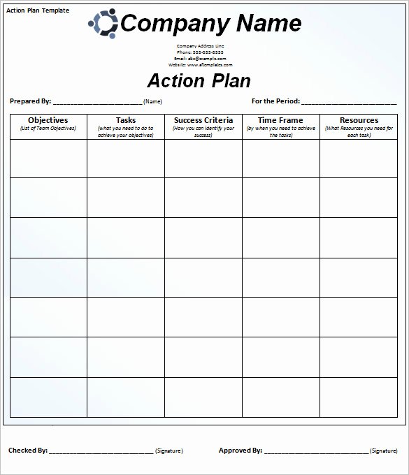 Free Action Plan Template Inspirational 90 Action Plan Templates Word Excel Pdf Apple Pages