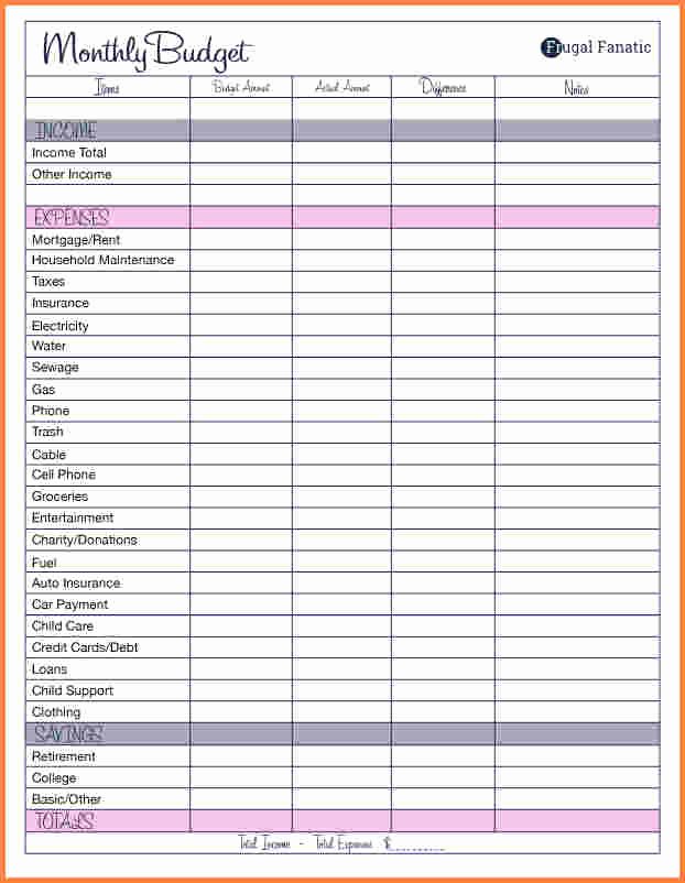 Free Budget Planner Template Elegant 10 Monthly Bud Planner Spreadsheet