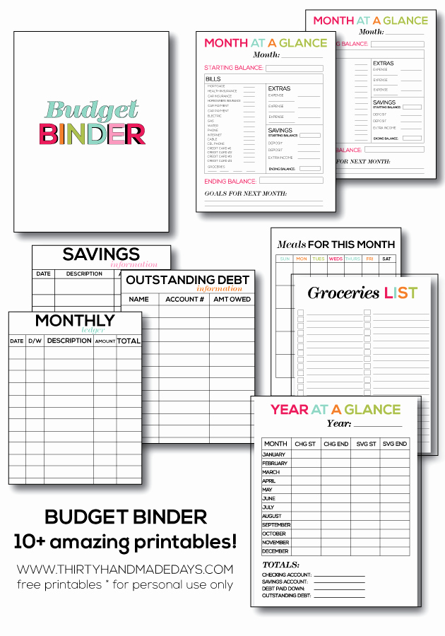 Free Budget Planner Template New Free Bud Planner Pages