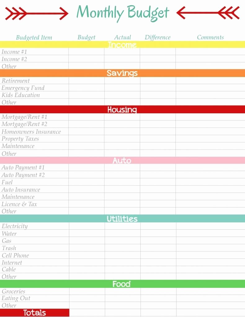 Free Budget Planner Template New some Of You May Have Noticed This Monthly Bud Printable