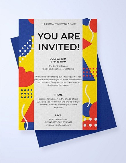 Free Email Invitations Template Beautiful Free 13 Invitation Email Examples &amp; Samples In Publisher