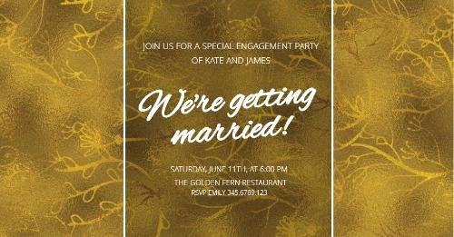 Free Engagement Party Invitation Template Elegant Engagement Announcements and Party Invitation Templates