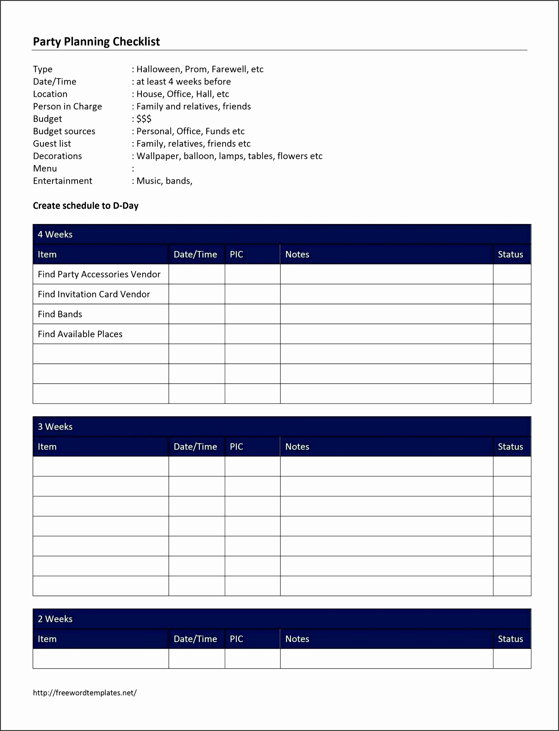 Free event Planner Template Fresh 10 Conference Planning Checklist for Free