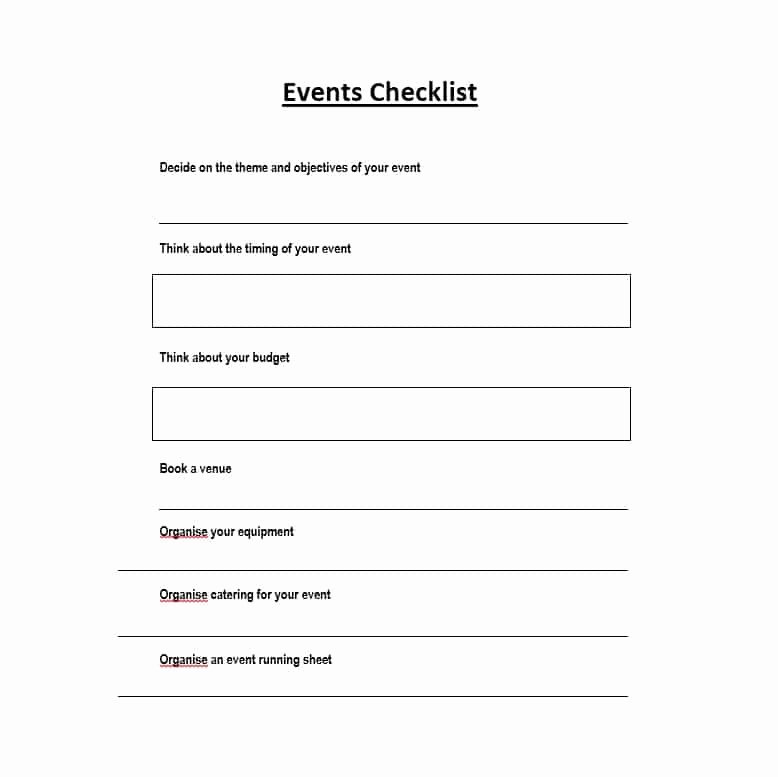 Free event Planner Template Inspirational 50 Professional event Planning Checklist Templates