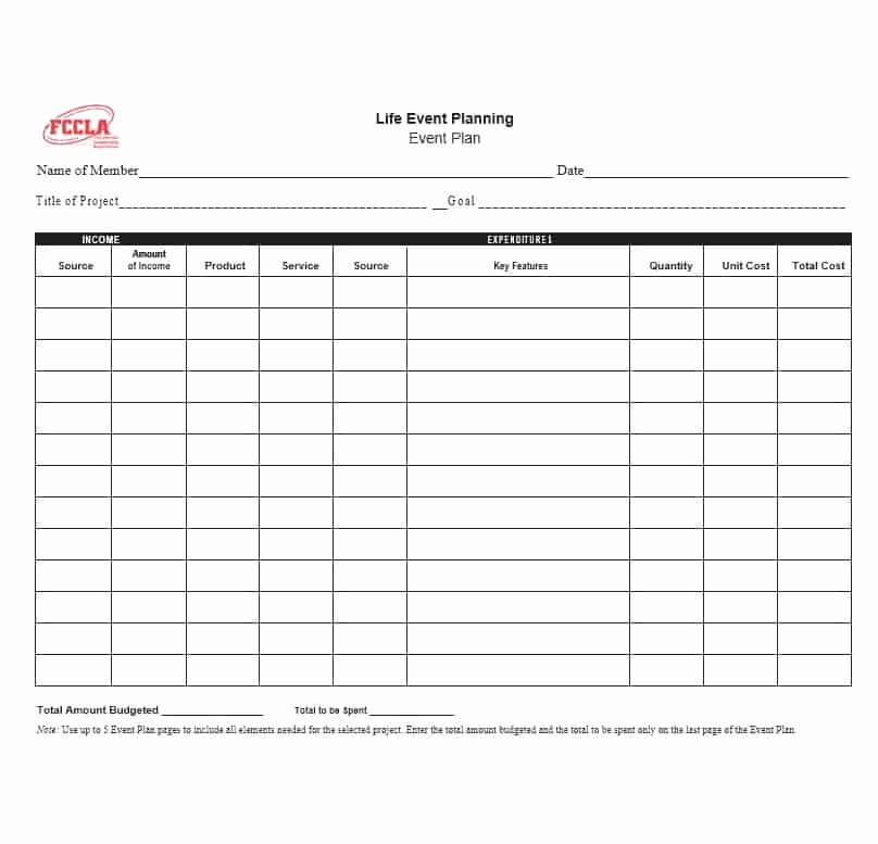 Free event Planner Template Unique 50 Professional event Planning Checklist Templates