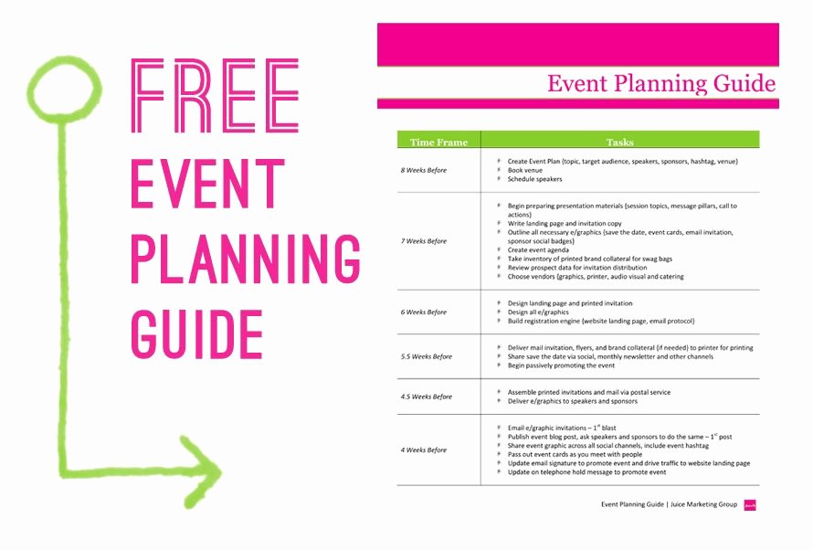 Free event Planning Template Download Best Of Free event Planning Template Via Juice Marketing Group