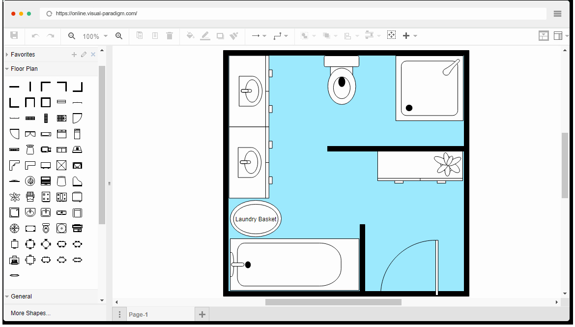 Free Floor Plan Template New Free Bathroom Floor Plan Template