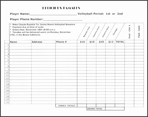 Free Fundraiser order form Template Beautiful 9 Free Fundraiser order form Template Sampletemplatess