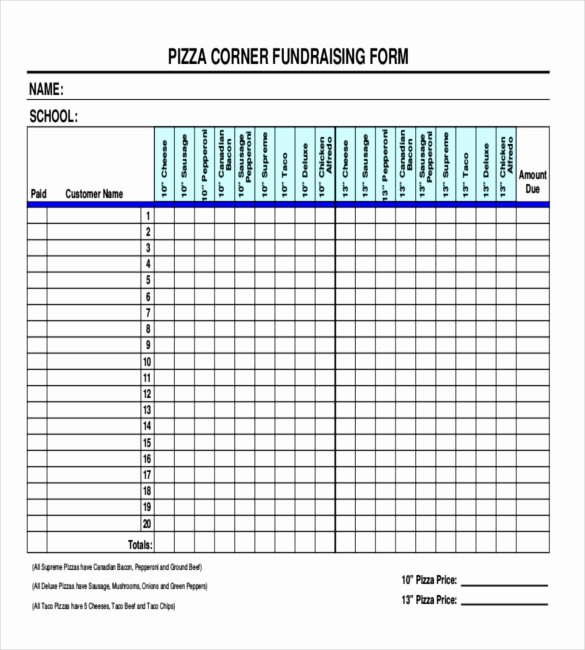 Free Fundraiser order form Template Elegant Fundraiser order form Template – Laustereo