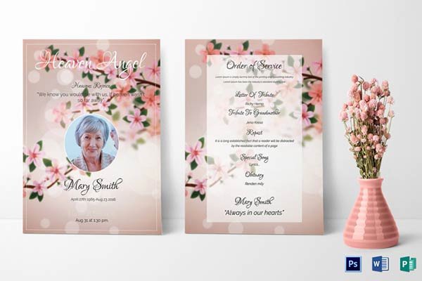 Free Funeral Invitation Template Awesome Our Favorite Actually Free Funeral Program Templates