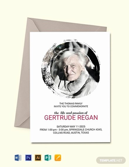 Free Funeral Invitation Template Inspirational Beautiful Free Downloadable Invitation Templates for Word