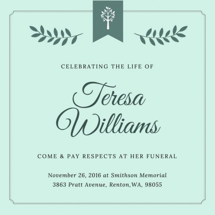 Free Funeral Invitation Template Inspirational Cool Free Memorial Invitation Templates Idea Mericahotel