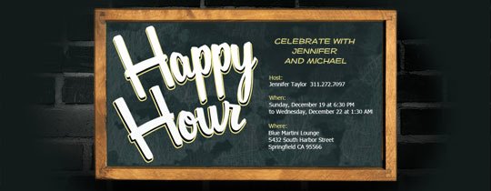 Free Happy Hour Invitation Template Beautiful Happy Hour Free Online Invitations