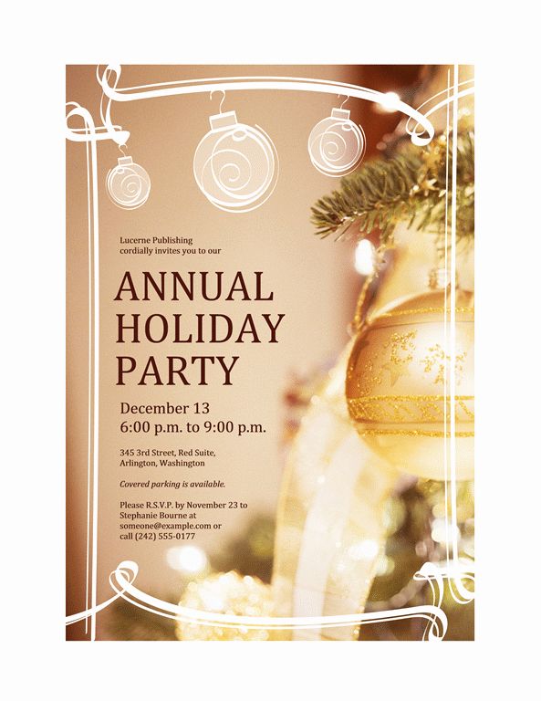 Free Holiday Party Invitation Template Best Of Free Other Design File Page 5 Newdesignfile