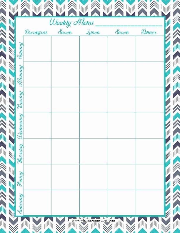 Free Meal Planner Template Download Awesome Free Printable Weekly Meal Planning Templates and A Week