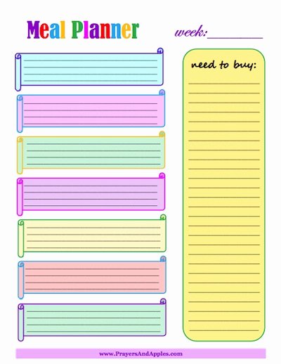Free Meal Planner Template Download Awesome How to Plan A Meal Prep Day