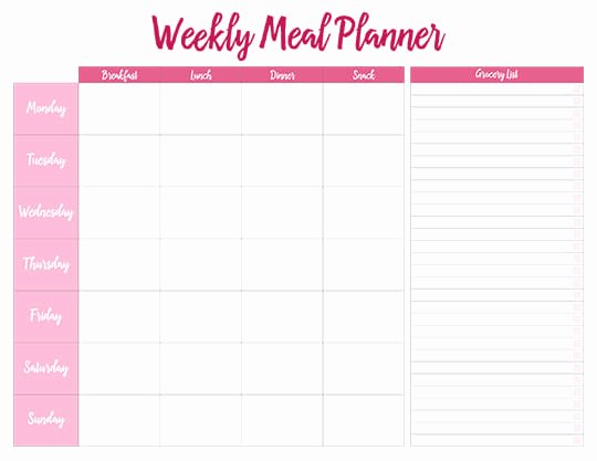 Free Meal Planner Template Download Lovely Kitchen organization Ideas &amp; Tips Rachael Ray Every Day