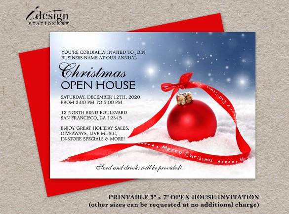 Free Open House Invitation Template Beautiful 31 Business Invitation Templates Psd Word Ai