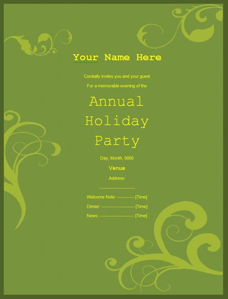 Free Party Invitation Template Word Fresh 10 Party Invitation Templates