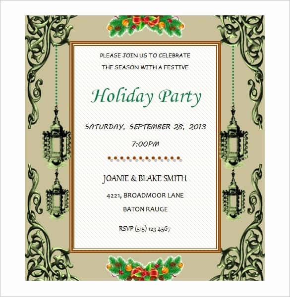 Free Party Invitation Template Word Luxury 69 Microsoft Invitation Templates Word