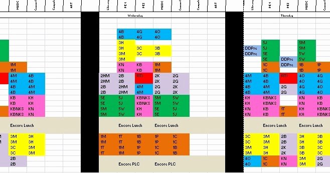 Free School Master Schedule Template Beautiful Kids Rock Creating A School Master Schedule