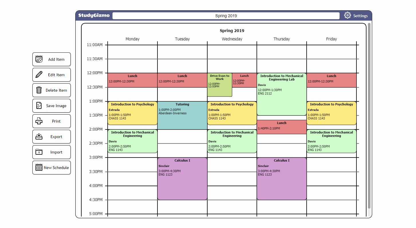 Free School Master Schedule Template Beautiful Workout Schedule Maker