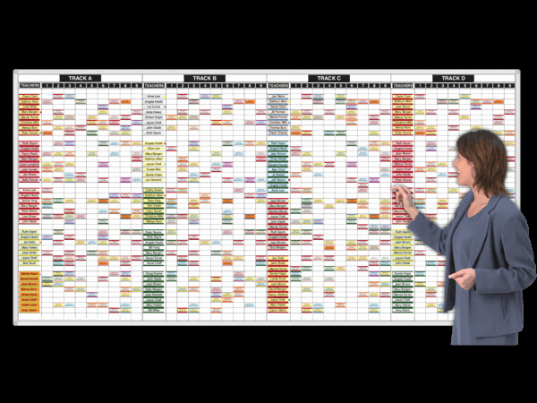 Free School Master Schedule Template New Yearround™ Teacher Track Schedules