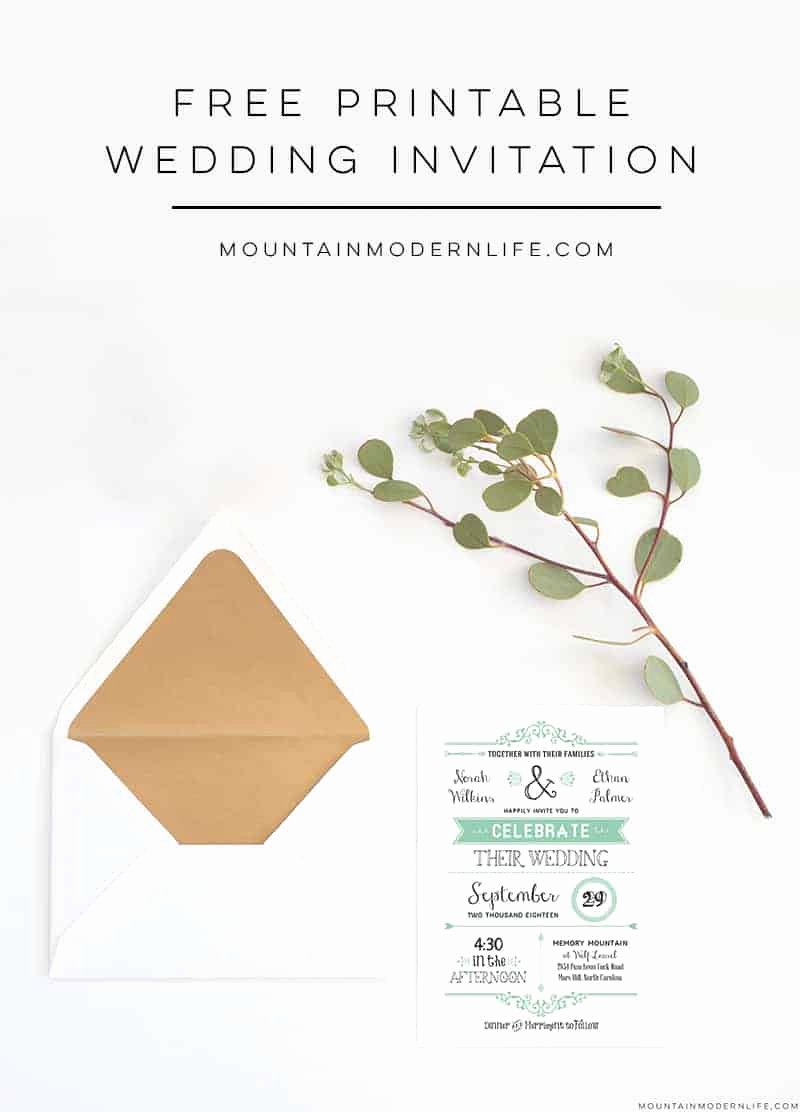 Free Wedding Invitation Template Best Of Free Wedding Invitation Template