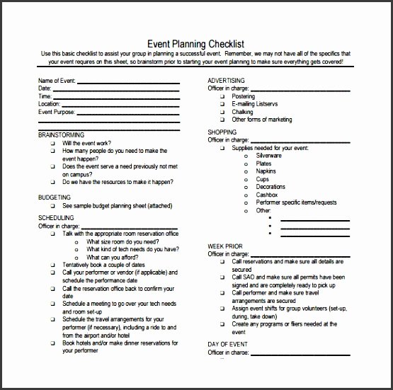 Funeral Planning Checklist Template Fresh 11 Funeral Planning Checklist Template In Excel