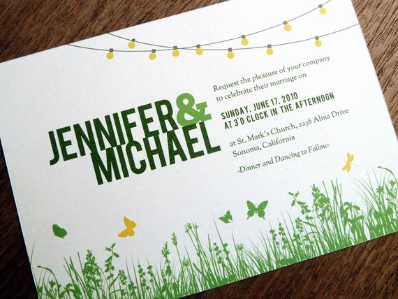 Garden Party Invitation Template Best Of Printable Wedding Invitations Garden Party String Lights