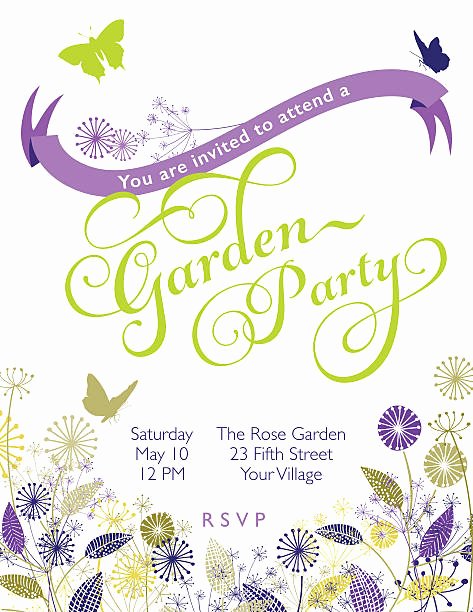 Garden Party Invitation Template Inspirational Royalty Free Queen Annes Lace Clip Art Vector