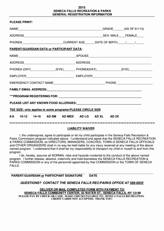 General Liability Waiver form Template Elegant top 21 General Liability Waiver form Templates Free to