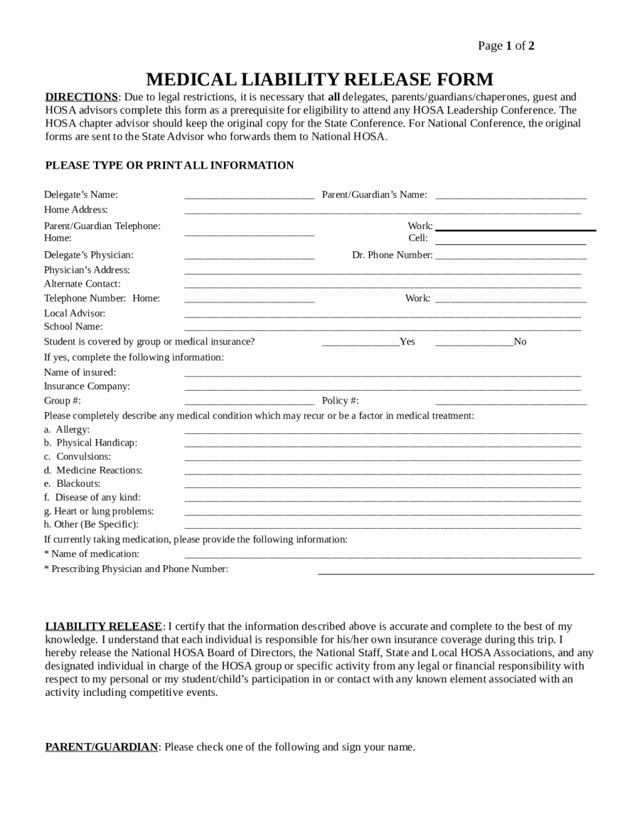 General Liability Waiver form Template Fresh 2019 assignment Of Deed Of Trust form Fillable