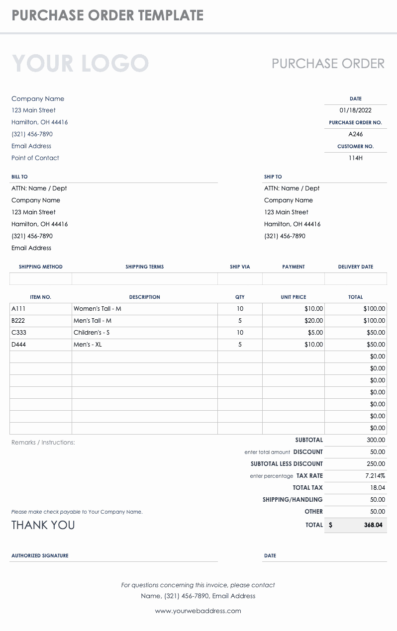 Generic order form Template Best Of Free order form Templates