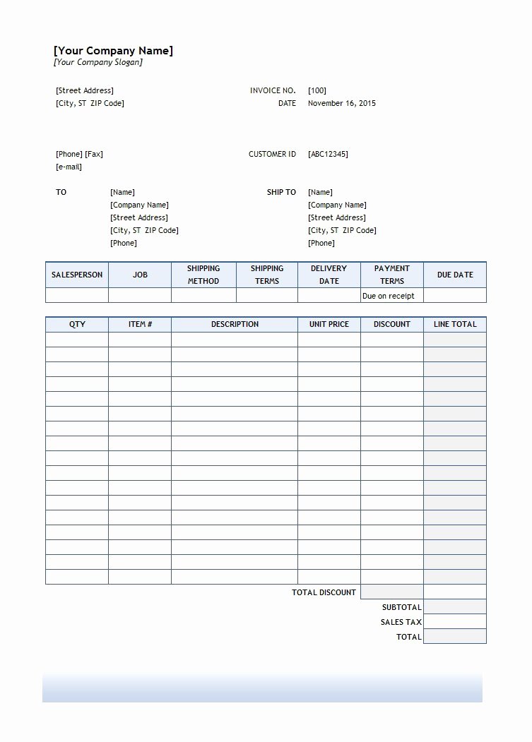 Generic order form Template Inspirational 39 Free Purchase order Templates In Word &amp; Excel Free
