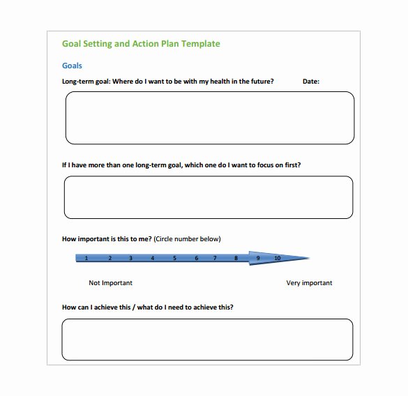 Goal Action Plan Template Awesome 90 Action Plan Templates Word Excel Pdf Apple Pages