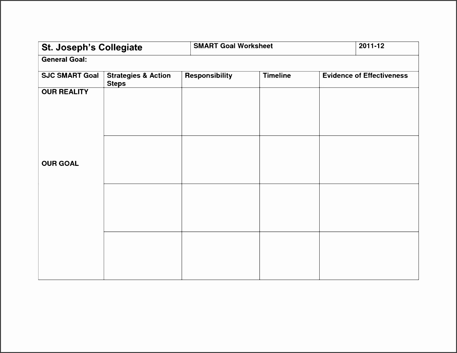 Goal Action Plan Template Inspirational 7 Action Plan Template Pdf Sampletemplatess