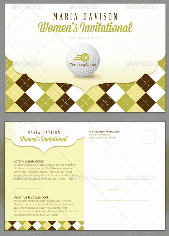 Golf Invitation Template Free Download Awesome 25 Fabulous Golf Invitation Templates &amp; Designs